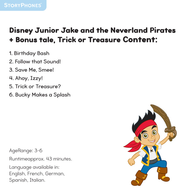 Disney Junior Jake and the Neverland Pirates StoryShield