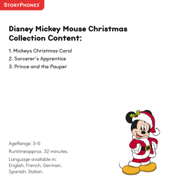 Disney Mickey Mouse Christmas Collection StoryShield