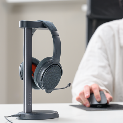 Fokus+ ANC Headphones with Wireless Charging Stand