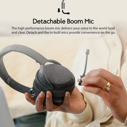 Fokus+ ANC Headphones with Wireless Charging Stand