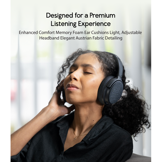 Fokus+ ANC Headphones with Wireless Charging Stand