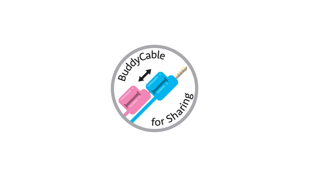 <h3><strong>BuddyJack Audio Sharing Built-in</strong></h3>