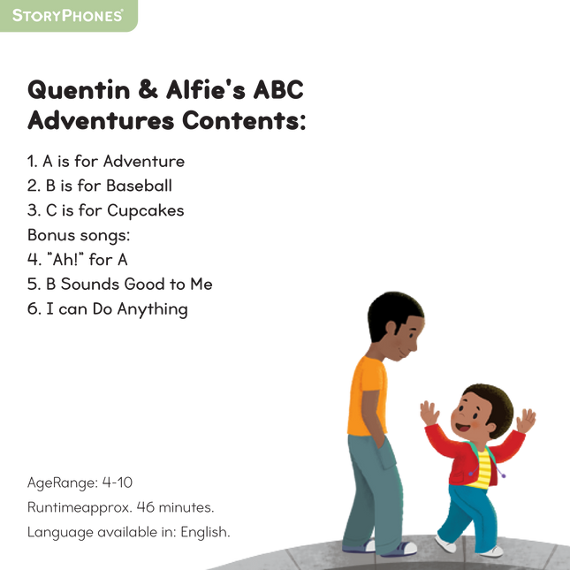 Quentin & Alfie's ABC Adventures StoryShield
