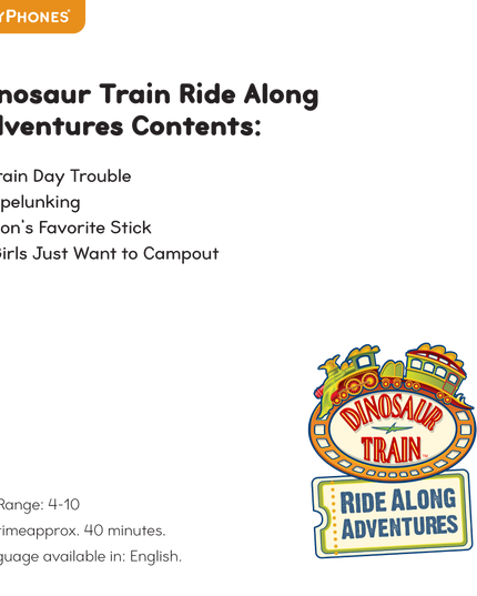 Dinosaur Train Ride Along Adventures StoryShield