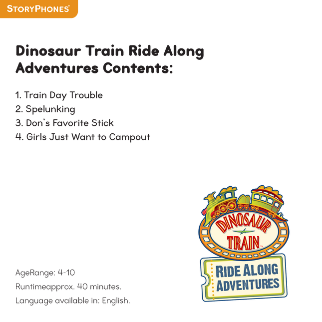 Dinosaur Train Ride Along Adventures StoryShield