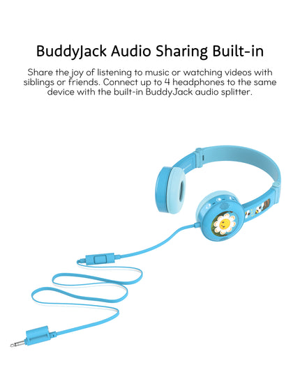 BuddyPhones Travel - Blue Travel