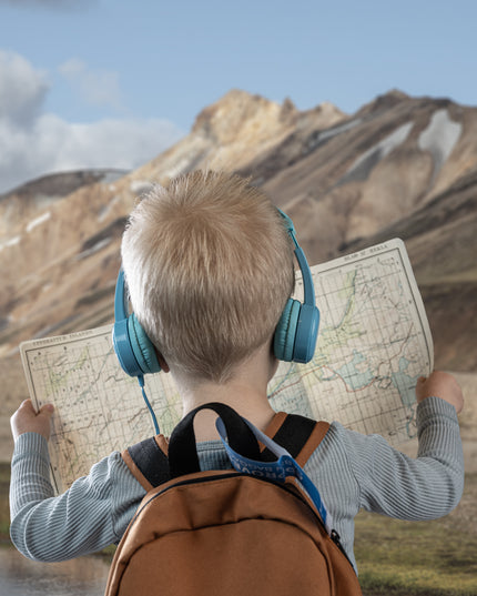 BuddyPhones Travel - Blue Travel