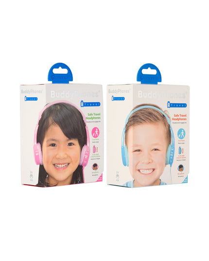 BuddyPhones Travel - Blue Travel