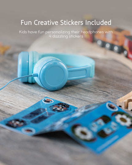 BuddyPhones Travel - Blue Travel